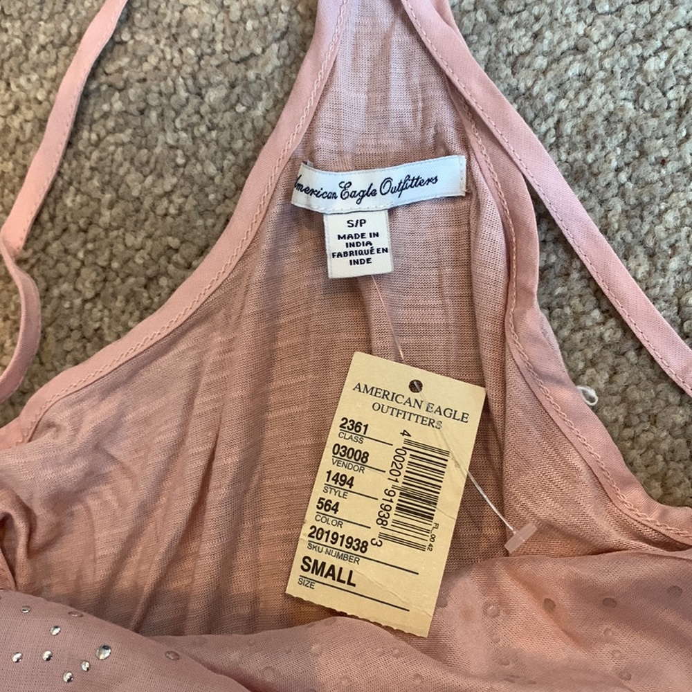 American eagle sequin pink tank - Picture 3 of 3